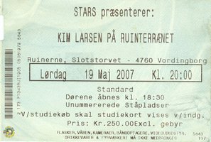 Kim Larsen, 19. maj 2007