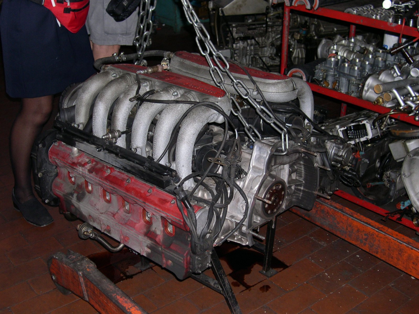 09 Testarossa motor